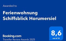 Ferienwohnung Schiffsblick Horumersiel